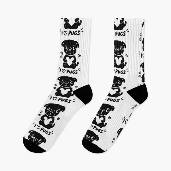 Item preview, ¡Me encantan los carlinos! designed and sold by PickledjoArt.