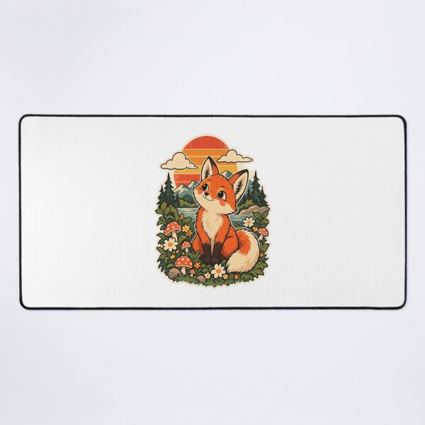 Item preview, Retro Fox Vintage Cute Woodland Animal designed and sold by SHRETAM CO..