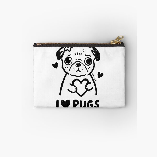 Item preview, I love PUGS! designed and sold by PickledjoArt.