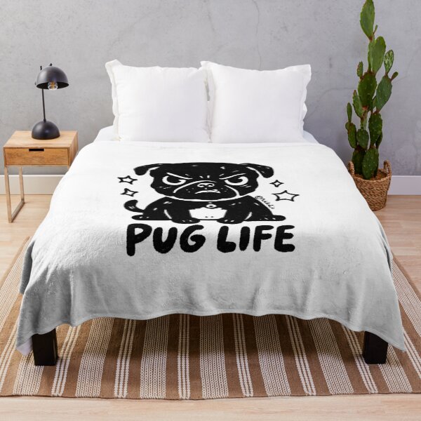 Item preview, Vida Pug designed and sold by PickledjoArt.