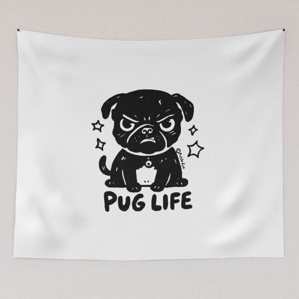 Item preview, Pug Life designed and sold by PickledjoArt.