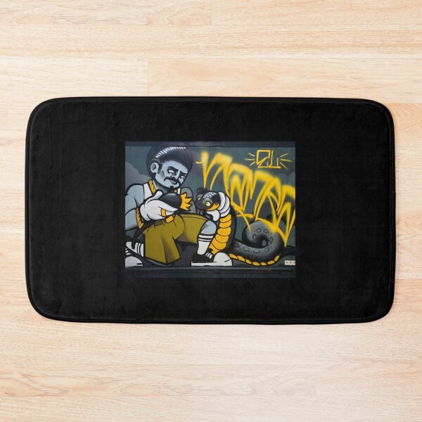 Item preview, Person Shaving Snakes Hair Funny Graffiti Design designed and sold by BlackHardTattoo.