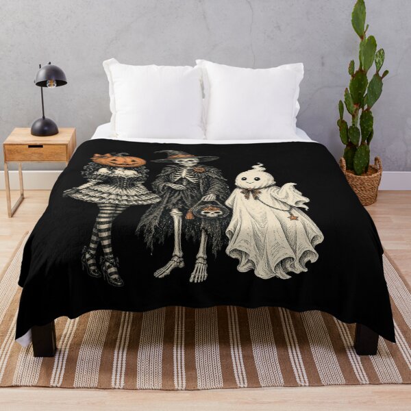 Item preview, Spooky Witch Skeleton and Ghost Crew designed and sold by TeeARTHY.
