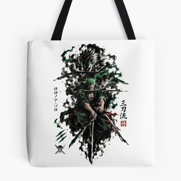 Item preview, Roronoa Zoro Asura Three Sword Style Ink Art designed and sold by Dlvznbm.