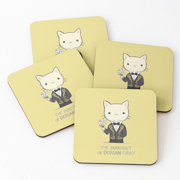 Item preview, The Purrtrait of Dorian Gray designed and sold by nostalgiawatchr.
