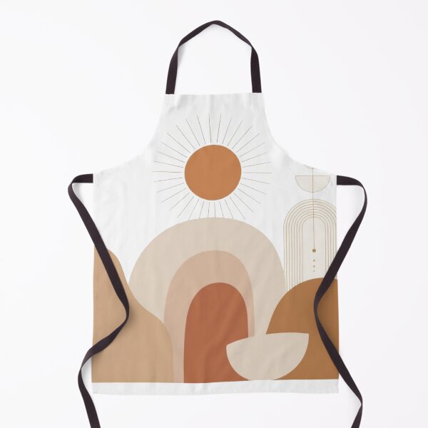 Item preview, Abstract Minimalist Sun, Boho Mid Century Arches designed and sold by Olgavelez.