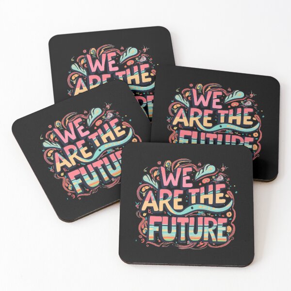 Item preview, We Are the Future Colorful Lettering designed and sold by radhakidesign.