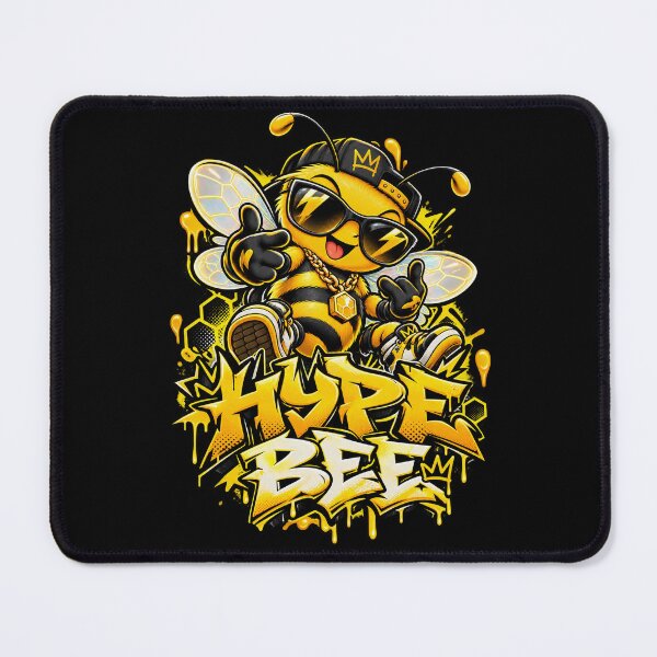 Item preview, Hype Bee - Kawaii Bee Graffiti Streetwear designed and sold by Visual Dept..