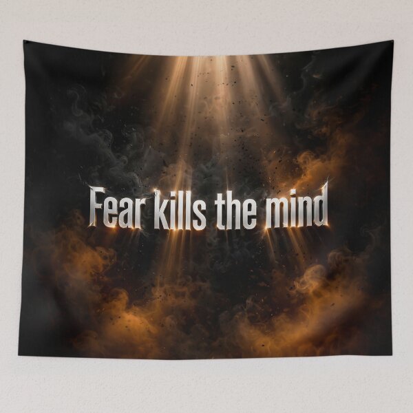 Item preview, Mental Fortitude - Fear Kills The Mind designed and sold by Marcu Ioachim.