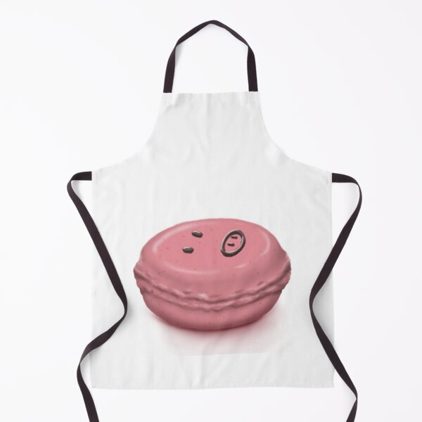 Item preview, Kawaii Pig Macaron Pink Sweet French Bakery designed and sold by Moumaima.
