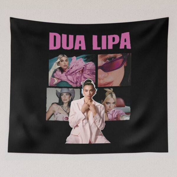Aperçu de l'œuvre Dua Lipa Rétro Future Nostalgie Pop Star créée et vendue par GwenethPaulie.