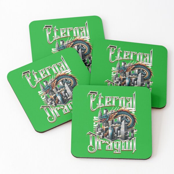 Item preview, Eternal Dragon Streetwear – NYC Skyline and Mythical Serpent Graphic designed and sold by WAKYSHOP.