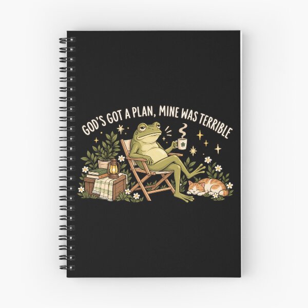 Item preview, Funny Christian Frog, Sarcastic Faith Humor, Cute Religious Frog Illustration, Christianity Humor, Christian Frog Lover Gift designed and sold by Quiajia.