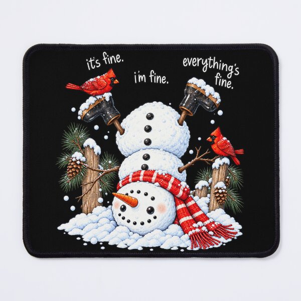 Item preview, Funny Snowman It's Fine designed and sold by EricCotanori.