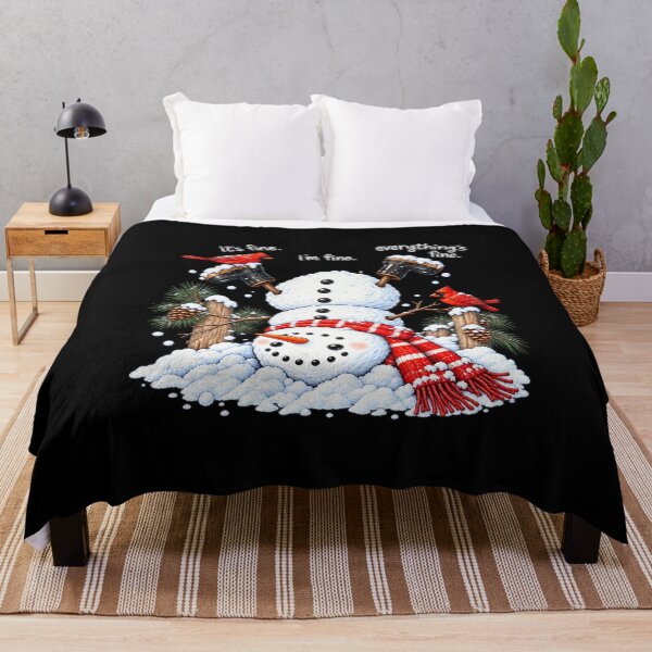 Item preview, Funny Snowman It's Fine designed and sold by EricCotanori.