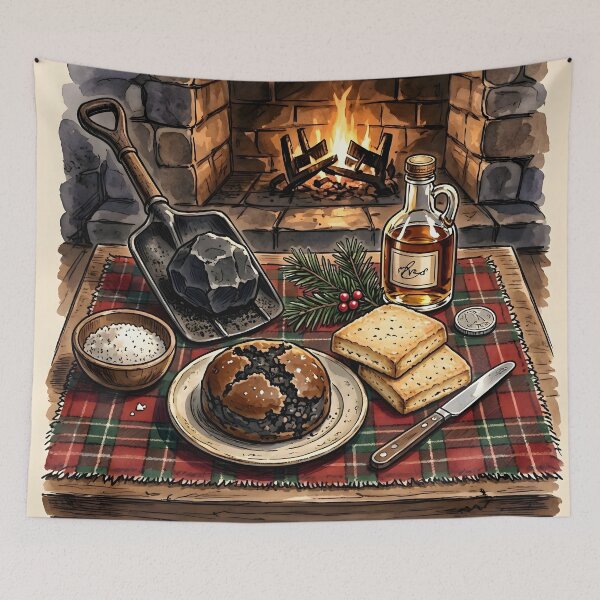 Item preview, Traditional Scottish Hogmanay First Footing Offerings designed and sold by Sybille-Yates.