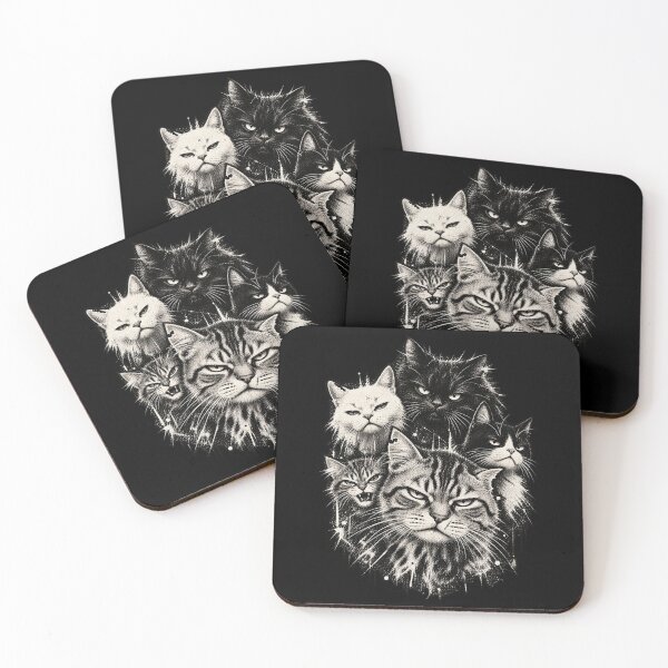 Item preview, Cats Against Everything – Funny Punk Cat Grunge Design designed and sold by GrimCuteStudio.