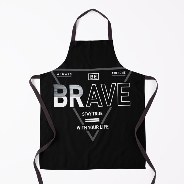 Item preview, Be Brave Stay True Geometric Lettering designed and sold by radhakidesign.