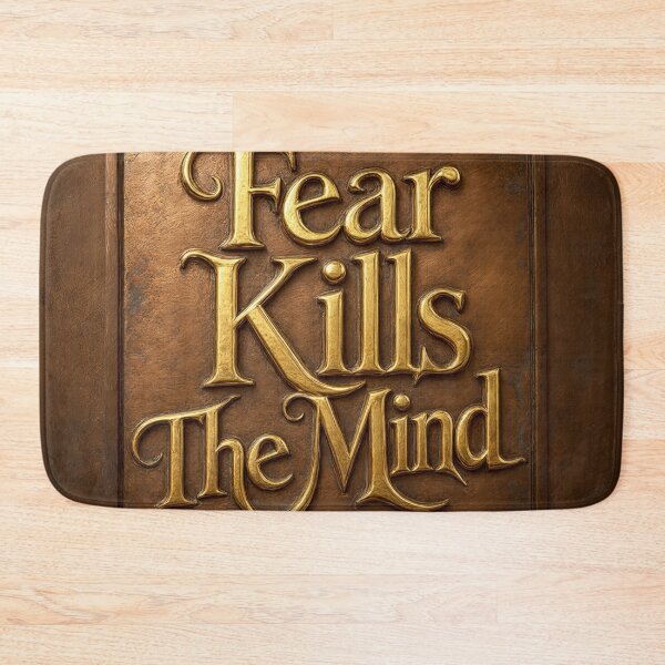 Item preview, Fear Kills The Mind Stoic Motivation designed and sold by Marcu Ioachim.