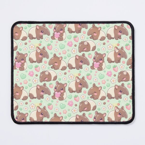 Item preview, Cute Kawaii Gummy Tapir Pastel Candy Pattern designed and sold by Soft Berry Studio.