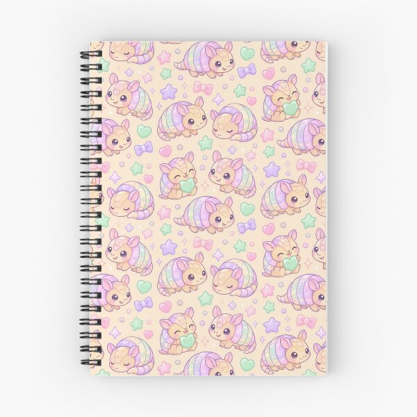 Item preview, Cute Kawaii Gummy Armadillo Pastel Candy Pattern designed and sold by Soft Berry Studio.