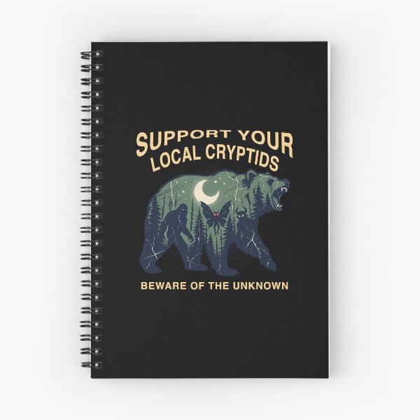 Item preview, Support Your Local Cryptids Vintage Art  designed and sold by TeeARTHY.