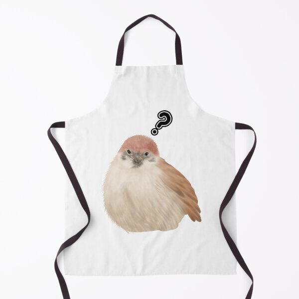 Item preview, Confused Little Bird Kawaii Question Mark designed and sold by Moumaima.