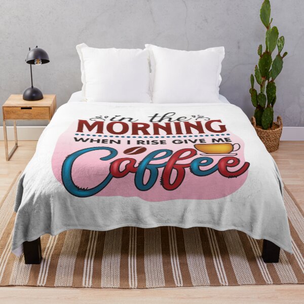 Item preview, In The Morning Give Me Coffee First designed and sold by CleanDecor.