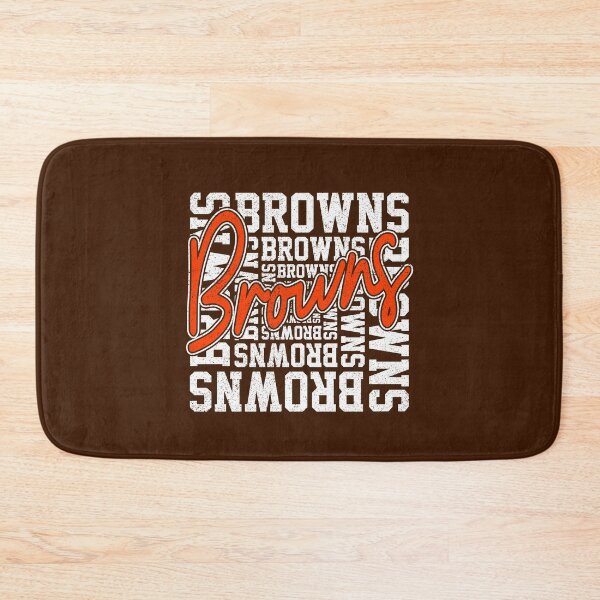 Item preview, Vintage Browns Script Distressed Football Fan Spirit designed and sold by Floral Vintage.