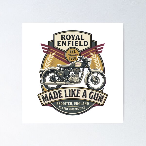 Item preview, Royal Enfield British Motorcycling Tradition designed and sold by enzoade.
