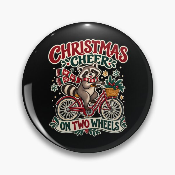 Item preview, Christmas Cheer On Two Wheels designed and sold by Good Mood Foundry.