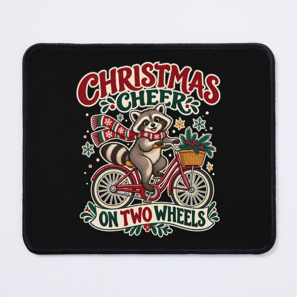 Item preview, Christmas Cheer On Two Wheels designed and sold by Good Mood Foundry.