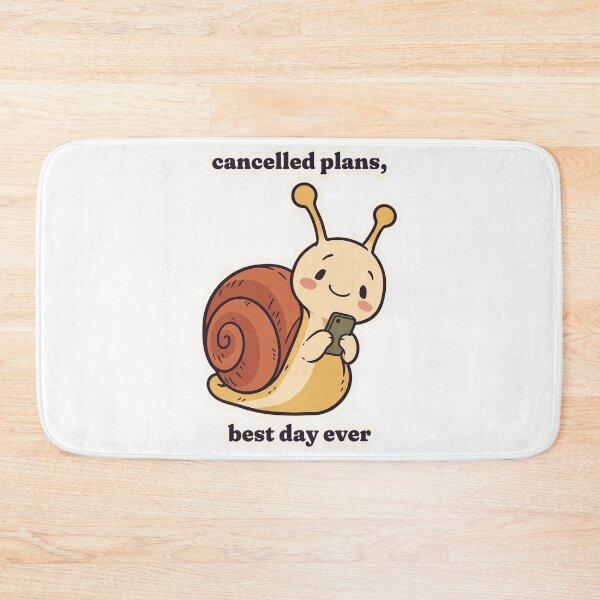 Item preview, Introvert Snail Cancelled Plans Best Day Ever designed and sold by OuqCreations.