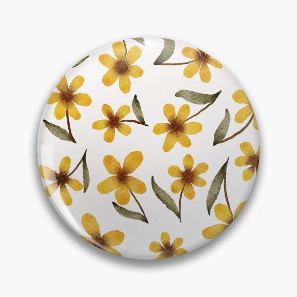 Artikelvorschau, Unter den sonnigen Blumen - Aquarellmalerei-Muster entworfen und verkauft von moteemade.