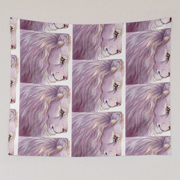 Item preview, The White Lion designed and sold by LauraGarabedian.