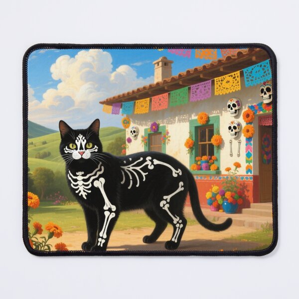 Item preview, Dia de los Muertos cat designed and sold by Talpha.