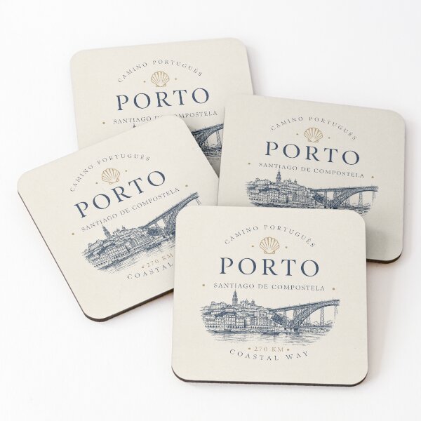 Item preview, Camino Portugués Coastal Way – Porto to Santiago de Compostela designed and sold by PilgrimsoulPT.