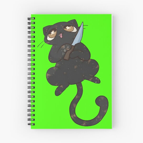 Item preview, Divertido gato negro asesino designed and sold by michellebake.
