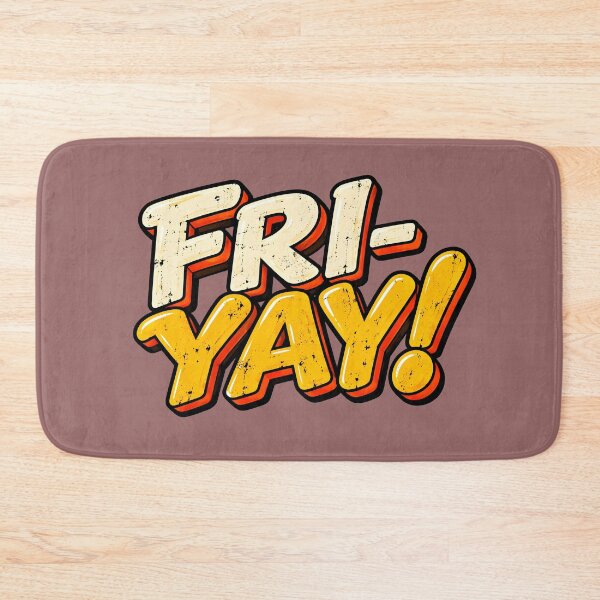 Item preview, Fri-Yay! – Retro Friday Celebration designed and sold by PRINTIONAL.