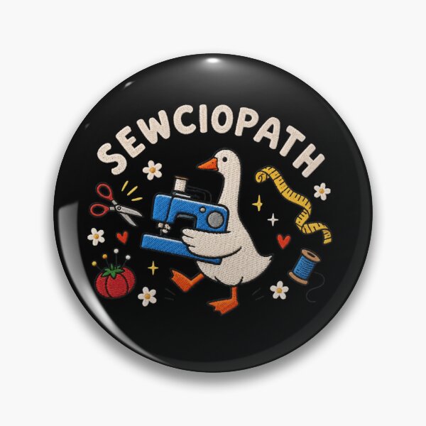 Item preview, Funny Sewing Goose, Cute Sewing Machine, Quilter and Seamstress Gift, Sewist Humor, Craft Room Aesthetic designed and sold by Quiajia.