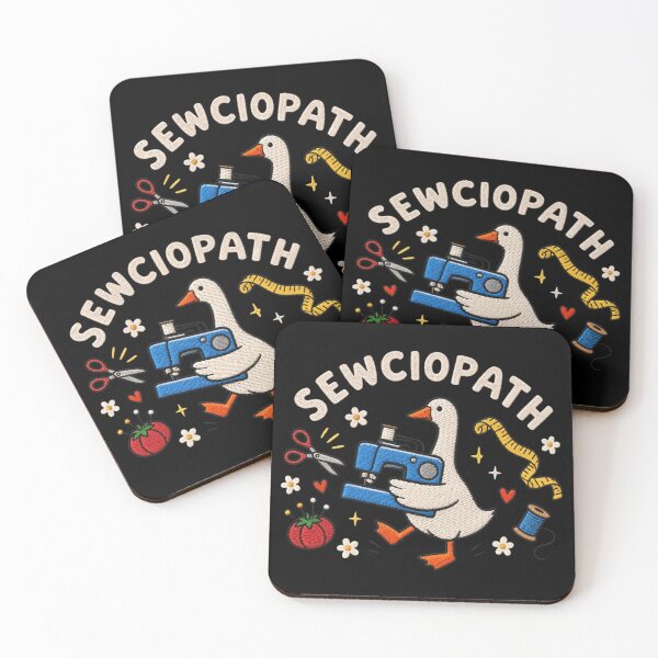 Item preview, Funny Sewing Goose, Cute Sewing Machine, Quilter and Seamstress Gift, Sewist Humor, Craft Room Aesthetic designed and sold by Quiajia.