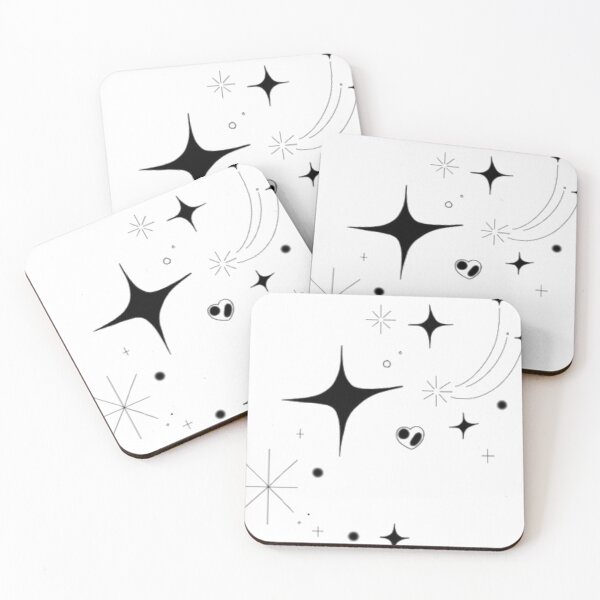 Item preview, Kawaii Minimalist Starry Sky Doodle Collection designed and sold by Olgavelez.