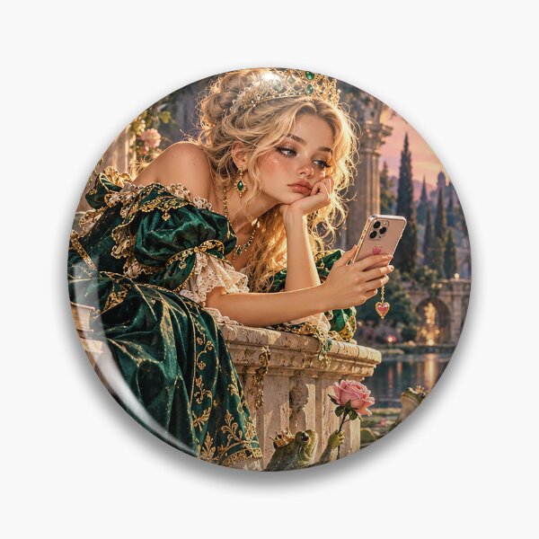 Item preview, THE FROG PRINCESS – Classic Story, Modern Problems designed and sold by AnastasiaNensy.