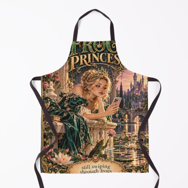 Item preview, THE FROG PRINCESS – Classic Story, Modern Problems designed and sold by AnastasiaNensy.