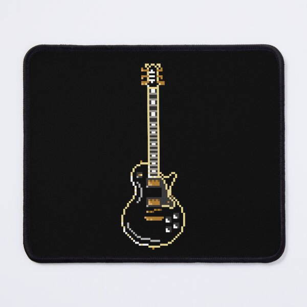 Item preview, Guitar Pixel Art – Retro Electric Guitar Design designed and sold by OpenTabsDesigns.
