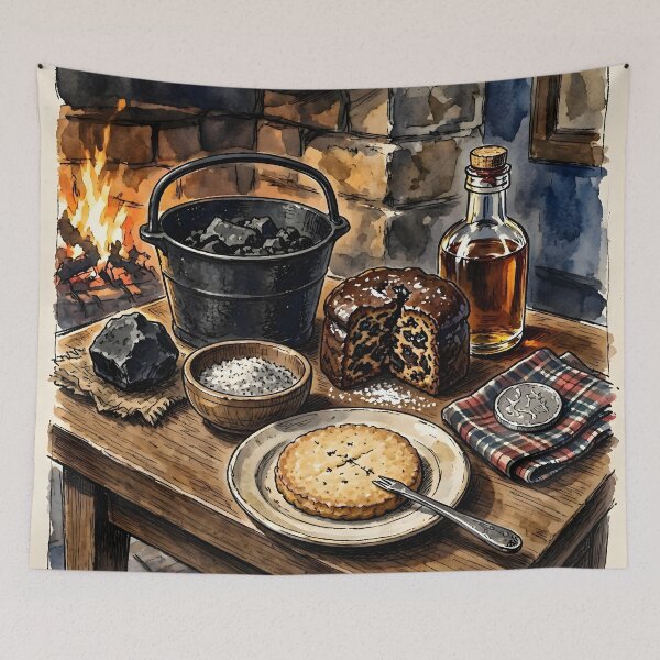 Item preview, Traditional Scottish Hogmanay First Footing Offerings designed and sold by Sybille-Yates.