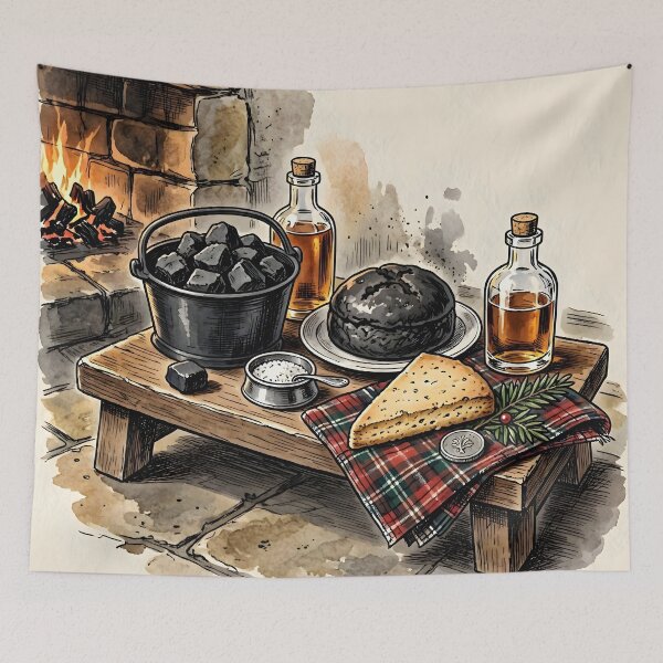 Item preview, Traditional Scottish Hogmanay First Footing Offerings designed and sold by Sybille-Yates.