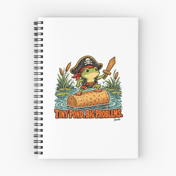 Item preview, frog pirate designed and sold by Danilo Store.