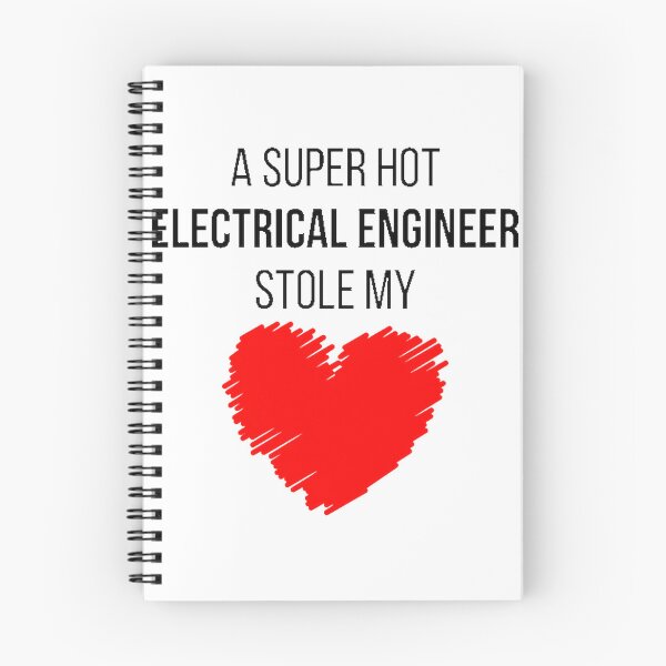 Item preview, Funny Electrical Engineer Quote - Hot Engineer Stole My Heart Design designed and sold by zalrainofficial.