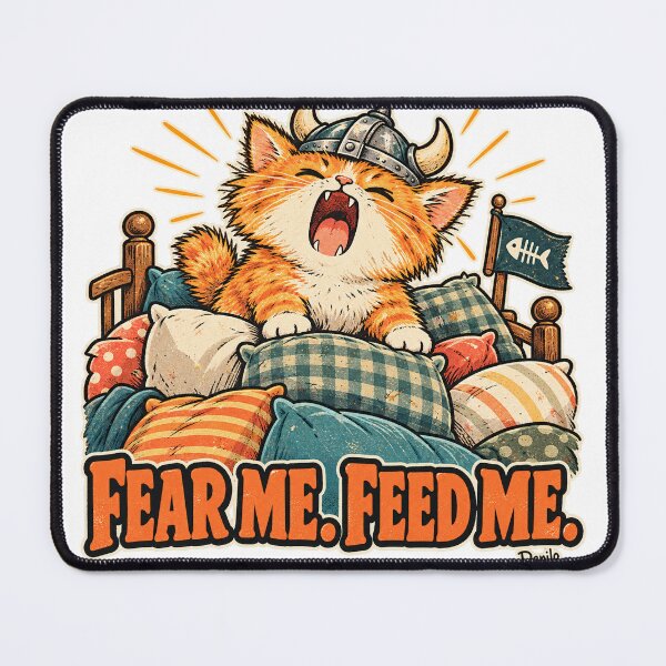 Item preview, hungry cat designed and sold by Danilo Store.